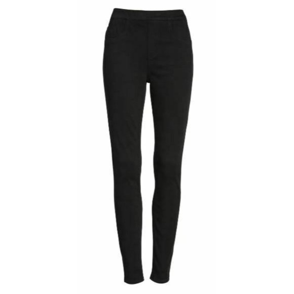Spanx Women's Ankle Jean-ish Leggings Pants Jeans Small S Black - Picture 3 of 5